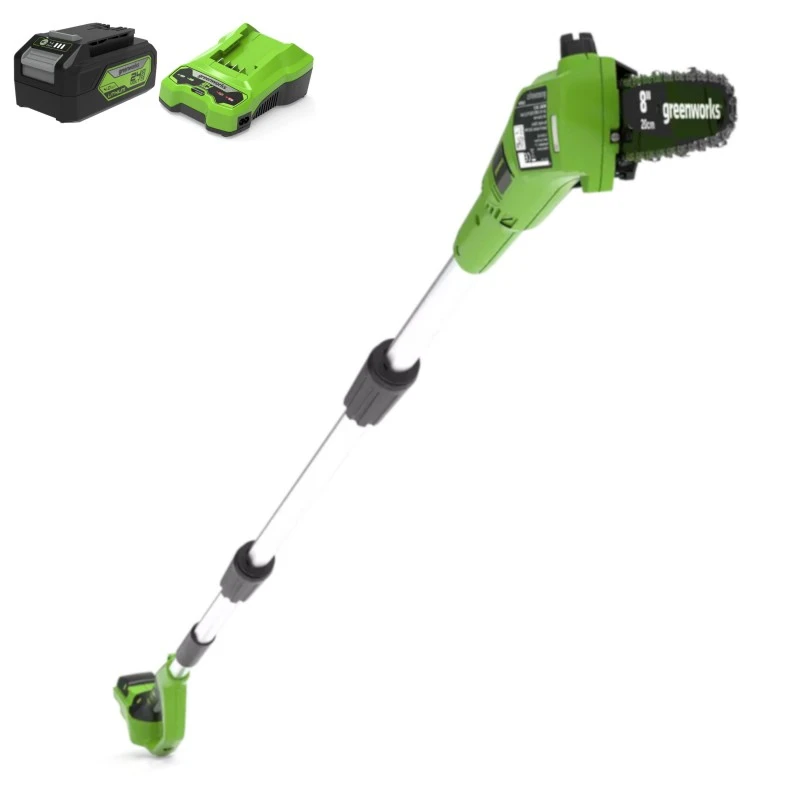 Greenworks Accu Stokzaag Takkenzaag 24V Incl 4.0 Accu En Lader 1 Greenworks Accu Stokzaag Takkenzaag 24V Incl 4.0 Accu En Lader